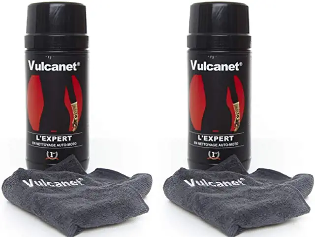 Vulcanet Lingettes Nettoyage Auto Moto + Microfibre (set de 2 boites + 2 microfibres) (1)